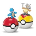 Miniatyrbild 5 av 6: MEGA-paket med 2 Pokébollar med 40 mikroklossar (slumpmässig modell)