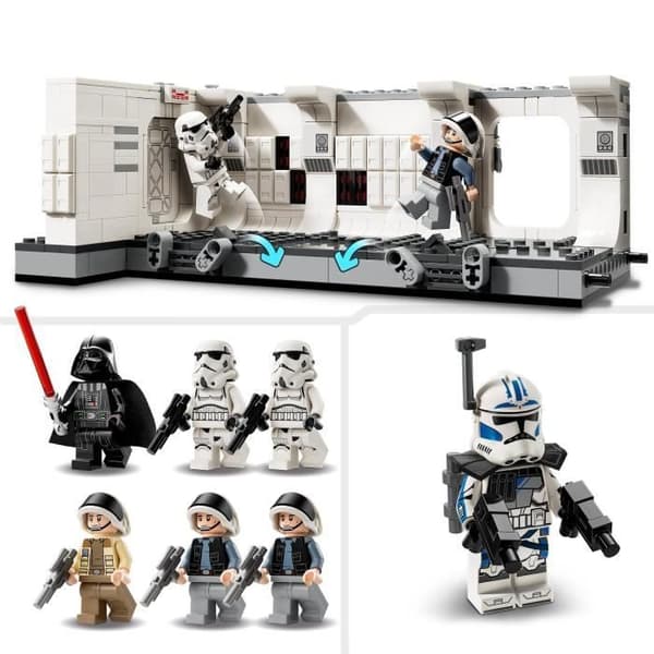 LEGO Star Wars 75387 Tantive IV:n kyydissä. rakennuslelu. ajoneuvo