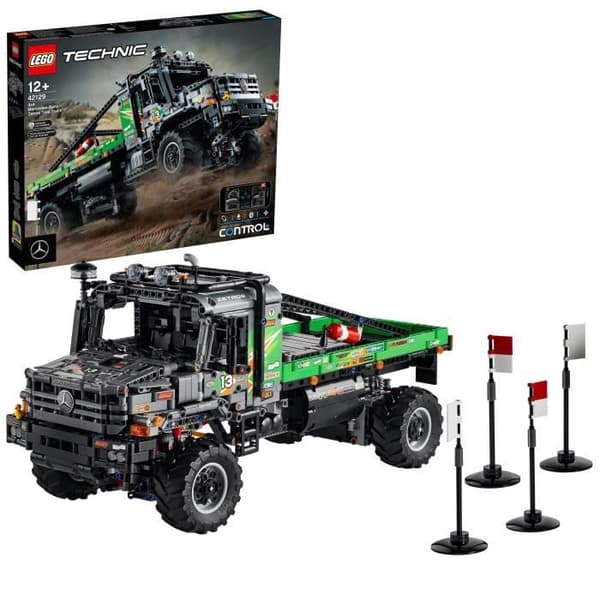 LEGO Technic Mercedes-Benz Zetros 4x4 Testlastbil 42129 - Appkontroll