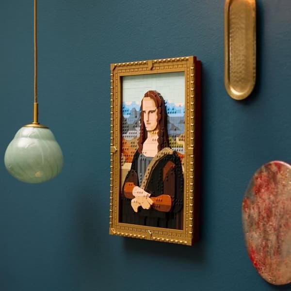 LEGO Art 31213 Mona Lisa - Leonardo da Vinci Målningsbyggset - Dekoration