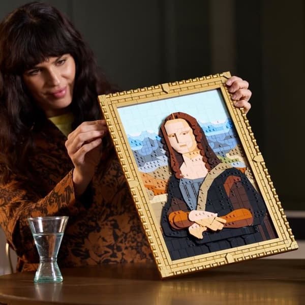 LEGO Art 31213 Mona Lisa - Leonardo da Vinci Målningsbyggset - Dekoration