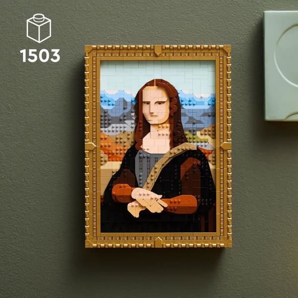LEGO Art 31213 Mona Lisa - Leonardo da Vinci Målningsbyggset - Dekoration