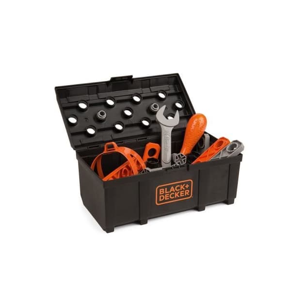 SMOBY Black + Decker 2-i-1 gör-det-själv-lastbil - 60 tillbehör
