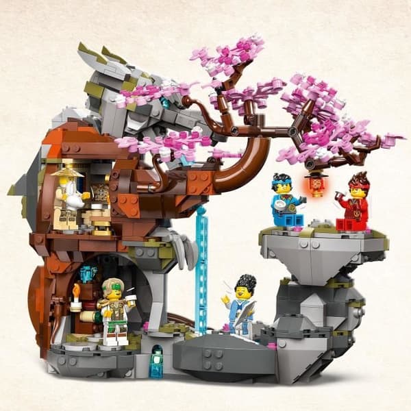 LEGO NINJAGO 71819 Lohikäärmeen kalliopyhäkkö, Ninja-lelut, 6 minihahmoa