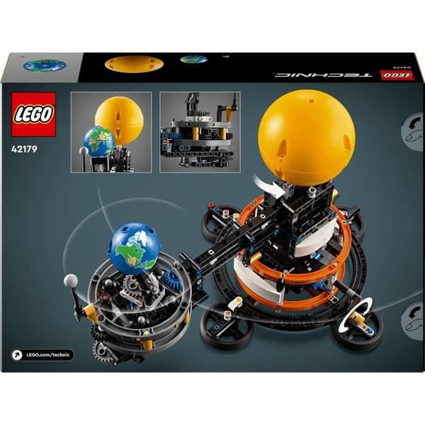 LEGO Technic 42179 Planeten Jorden och Månen i Omloppsbana, Leksaker, Solsystemtema