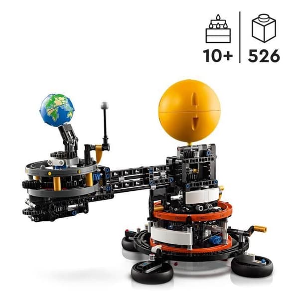 LEGO Technic 42179 Planeten Jorden och Månen i Omloppsbana, Leksaker, Solsystemtema