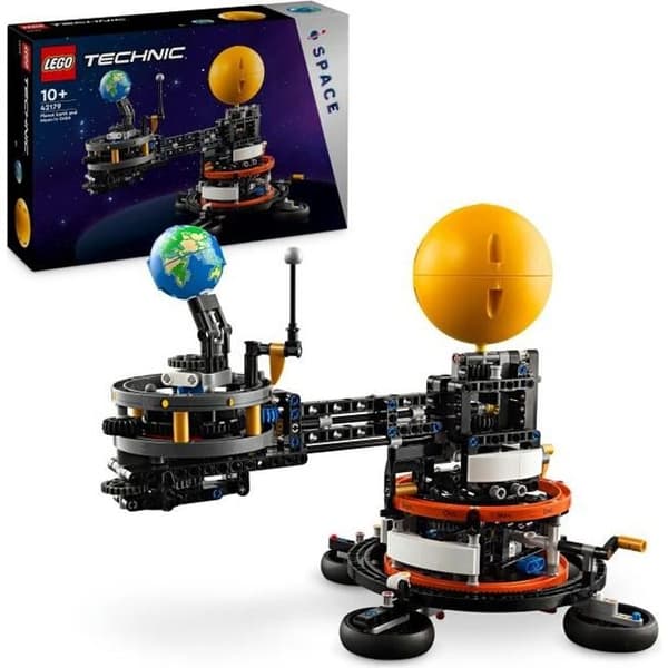LEGO Technic 42179 Planeten Jorden och Månen i Omloppsbana, Leksaker, Solsystemtema