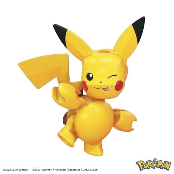 POK PIKACHU EVOLUTION - MEGA - HKT23 - MEGA BLOKS LICENSIERADE BYGGKLOSSAR