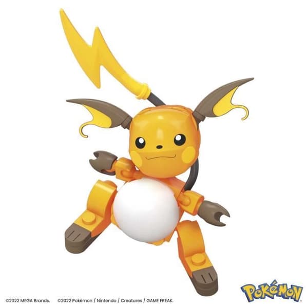 POK PIKACHU EVOLUTION - MEGA - HKT23 - MEGA BLOKS LICENSIERADE BYGGKLOSSAR