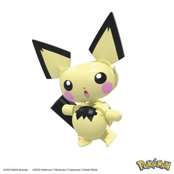 POK PIKACHU EVOLUTION - MEGA - HKT23 - MEGA BLOKS LICENSIERADE BYGGKLOSSAR