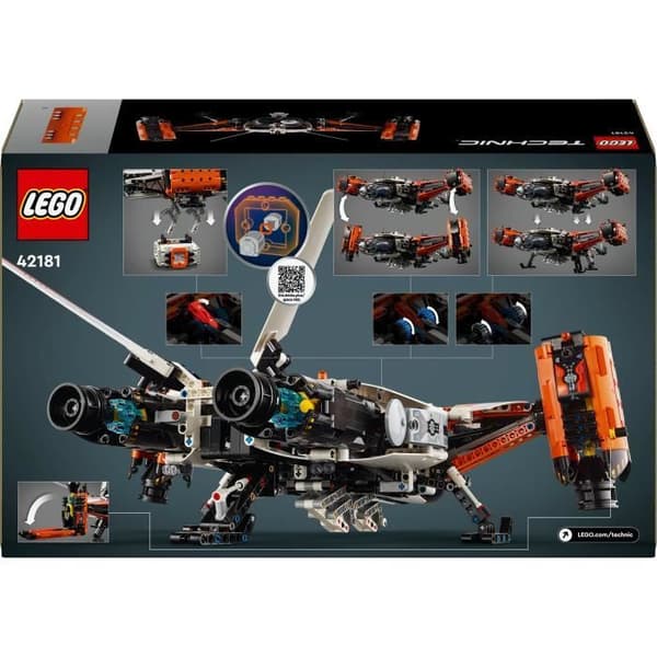 LEGO Technic 42181 VTOL LT81 lastrymdskepp, rymdbyggleksak
