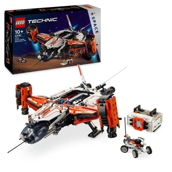 LEGO Technic 42181 VTOL LT81 lastrymdskepp, rymdbyggleksak