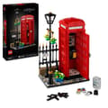 Miniatyrbillede 1 af 6: LEGO Ideas 21347 Eksklusivt hos Cdiscount London Telefonboks Boligindretning for anglofiler