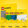 Miniatyrbillede 4 af 5: LEGO 11024 Classic Den Grå Byggeplade 48x48, Basisplade til Byggeri, Samling og Fremvisning