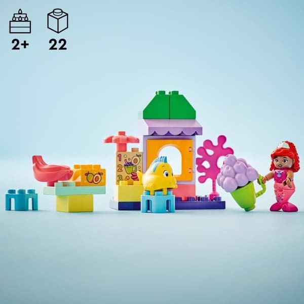LEGO DUPLO | Disney 10420 Ariel och Flunders kaféstånd - Den lilla sjöjungfrun