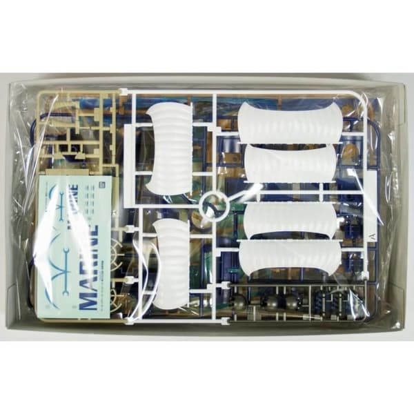 Modellsats - BANDAI - Grand Ship Collection - Marine Warrior - Vit - Flerfärgad