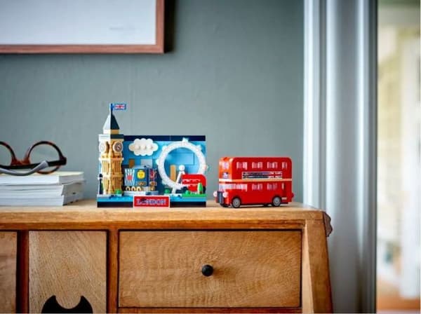 Monteringsspel - konstruktionsspel - Lego-manipulationsspel - 40569 - Postkarte aus London ()