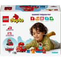 Miniatyrbild 6 av 6: LEGO DUPLO | 10417 Disney och Pixar Cars Mack Racing, hjulleksak för barn