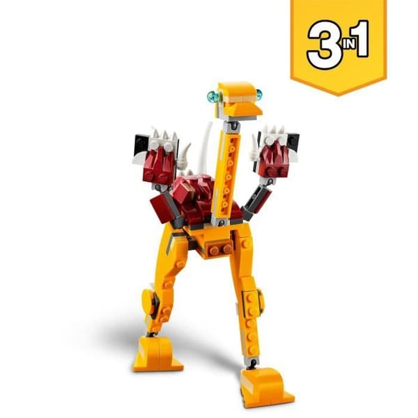 LEGO® Creator 3-i-1 Wild Lion - Djurminifigurer - Byggleksak