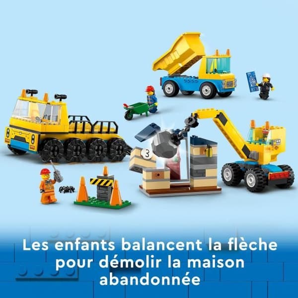 LEGO® City 60391 entreprenadlastbilar och konstruktionsmaskinleksak för konstruktionsmaskiner