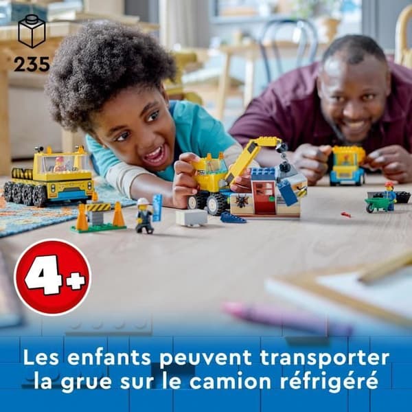 LEGO® City 60391 entreprenadlastbilar och konstruktionsmaskinleksak för konstruktionsmaskiner