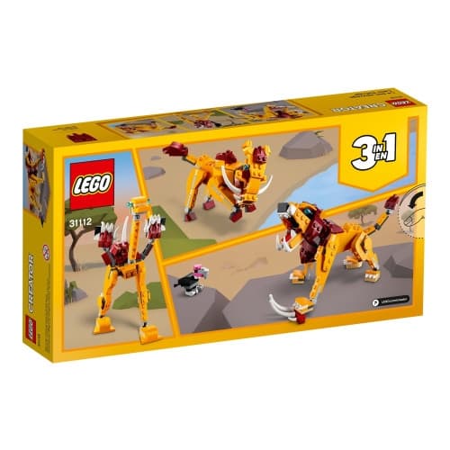 LEGO Creator 31112 - Vilt lejon - byggsats
