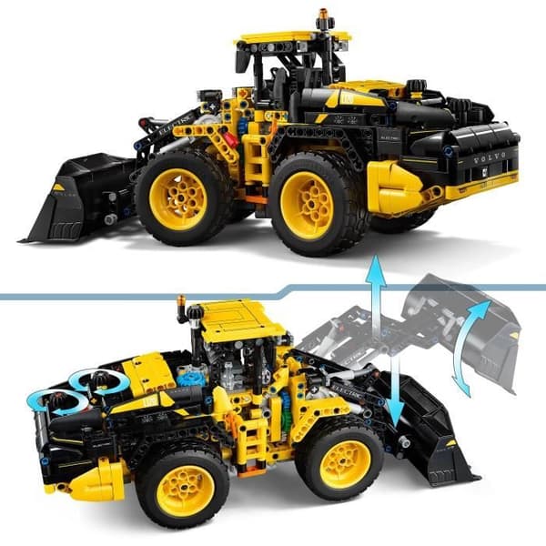 LEGO Technic 42209 Volvo L120 Electric Hjulgrävare - Spel för pojkar från 9 år