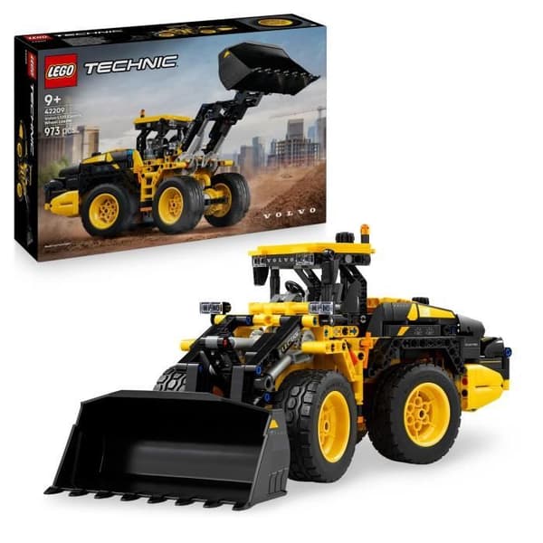LEGO Technic 42209 Volvo L120 Electric Hjulgrävare - Spel för pojkar från 9 år