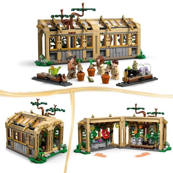 LEGO Harry Potter 76445 Hogwarts Slott: Botanikkurs - Leker for jenter 8 år
