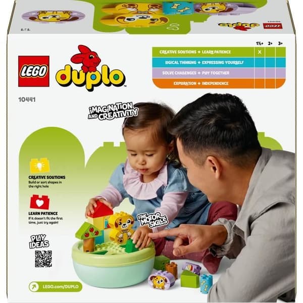 LEGO DUPLO Min Första 10441 Formsorterare: Valpens Hydda - Lek för Tidig Utveckling Från 18 Månader