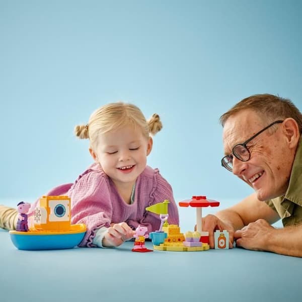 LEGO® DUPLO® 10432 Peppa Pig's Boat Trip - Lekset för småbarnsbadkar