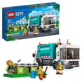 Miniatyrbild 1 av 6: LEGO® City 60386 Återvinningsbil, sopbilsleksak, pedagogiskt spel för barn från 5 år och uppåt