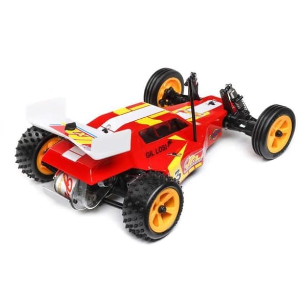 Losi 1:16 Mini JRX2 2WD Buggy Borstad RTR Röd