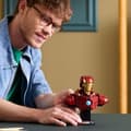 Miniatyrbild 5 av 5: LEGO Marvel 76327 Iron Man MK4 Bust - Byggsats för vuxna - Presentidé
