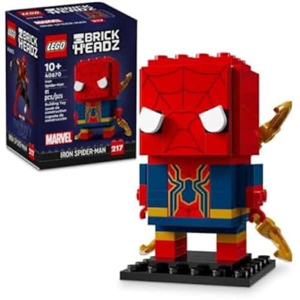 BrickHeadz - LEGO - 40670 - Iron Spider-Man - 150 delar - Från 10 år