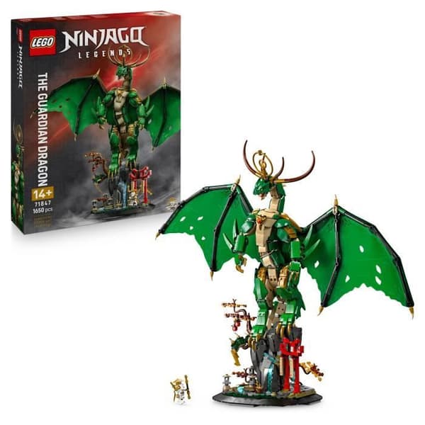 LEGO NINJAGO 71847 Vaktens Draken - Byggset för Figur - Kille från 14 år