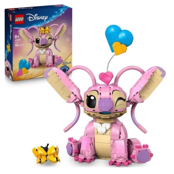 LEGO Disney 43257 Angel Byggsats Lilo & Stitch för Flicka eller Kille från 9 År