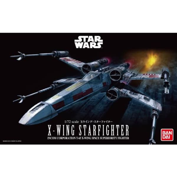 Modellsats - REVELL - X-Wing Starfighter - 44 delar - skala 1/72