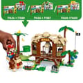 Miniatyrbild 3 av 6: LEGO® Super Mario 71424 Donkey Kong Hut Expansion Set, kombinera leksak med startpaket