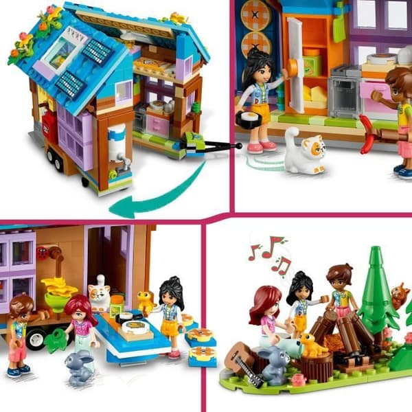 LEGO® Friends 41735 Mini husbil, campinglekset med leksaksbil och minidockor