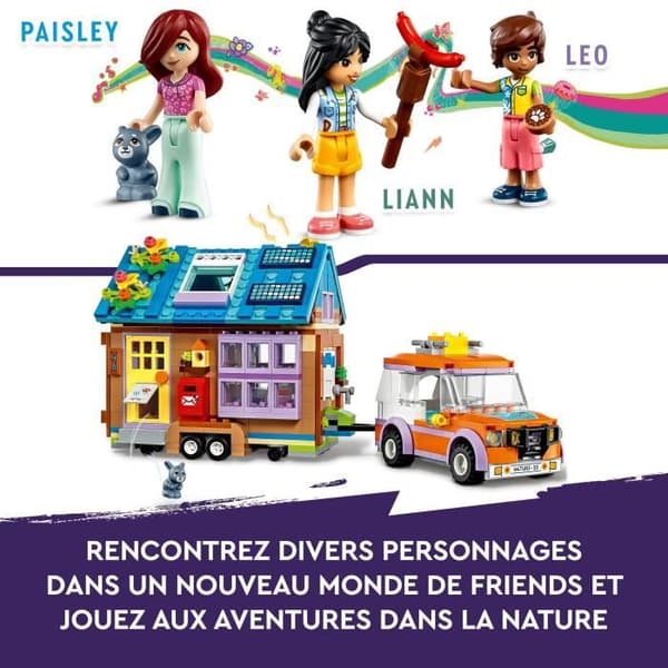 LEGO® Friends 41735 Mini husbil, campinglekset med leksaksbil och minidockor
