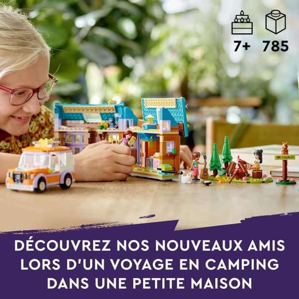LEGO® Friends 41735 Mini husbil, campinglekset med leksaksbil och minidockor