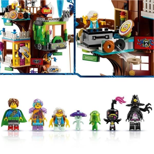 LEGO® DREAMZzz 71461 Fantastisk Treehouse-leksak med Mateo och Izzie minifigurer