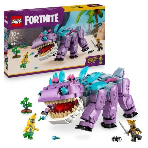 LEGO Fortnite 77077 Klombo - Byggset för Killar från 10 år - Dinosauriefigur
