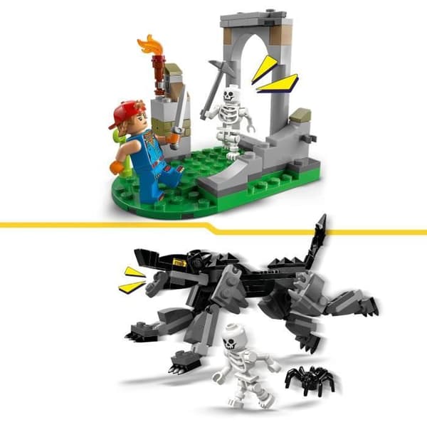 LEGO Fortnite 77075 Bananlägret och Mekano - Byggset för pojkar 7 år