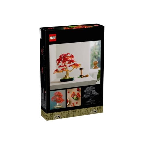 LEGO Botanicals 10348 - Japansk röd lönn bonsaiträd - byggsats
