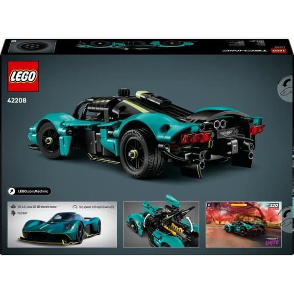 LEGO Technic 42208 Aston Martin Valkyrie - Byggsats för pojkar från 9 år