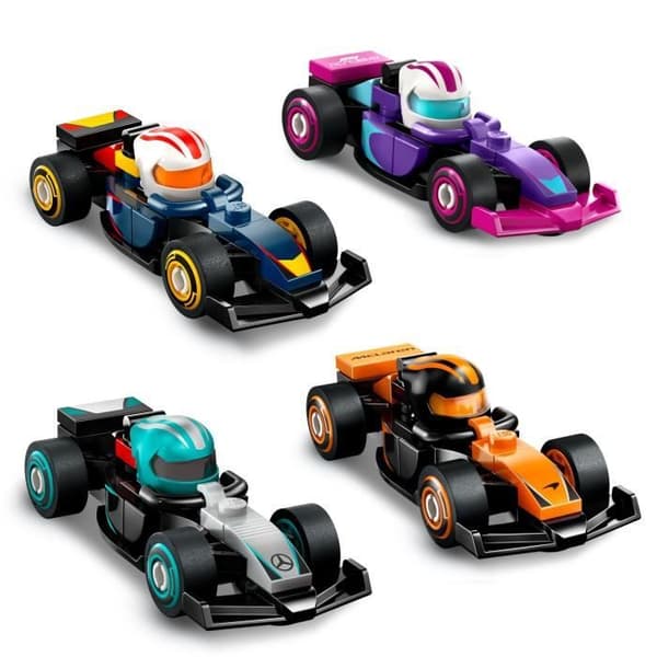 Förpackning med 36 minifigurer 71049 Samlar F1-bilar