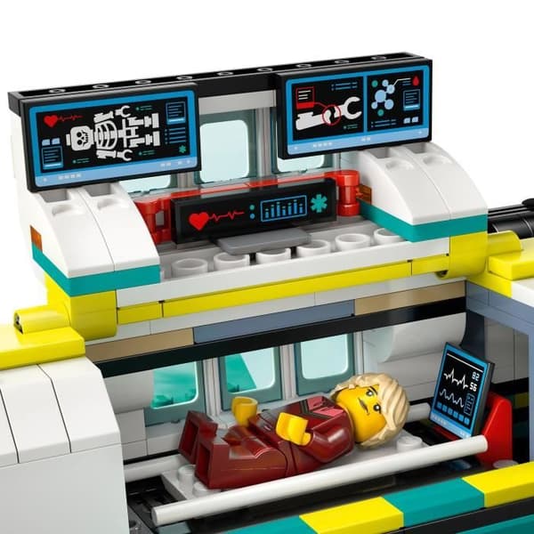 LEGO City 60465 Luftambulans - Byggset för pojkar från 6 år