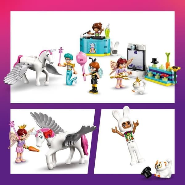 LEGO Friends 42661 Maskerad med en Enhörning och en Fe - Spel för Flickor från 6 år